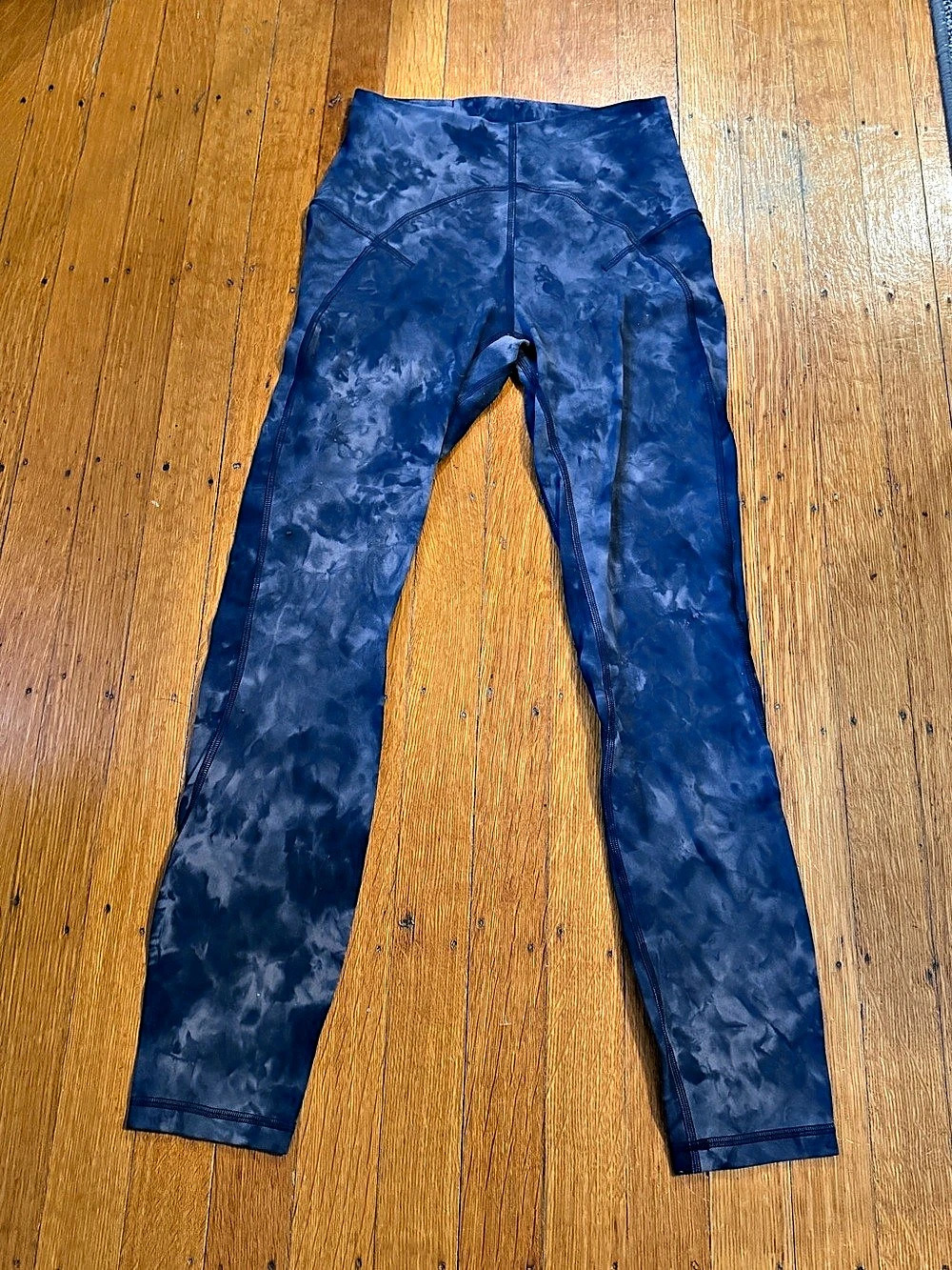 lululemon Align Pant Size 4  *Diamond Dye Tie-Dye Leggings in Blue